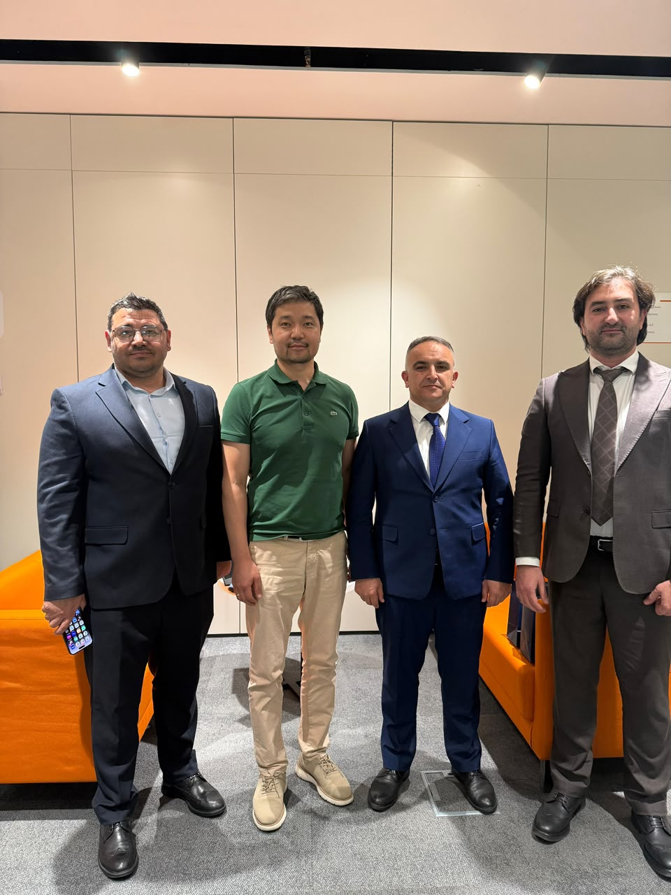 Business meeting at Astana Hub