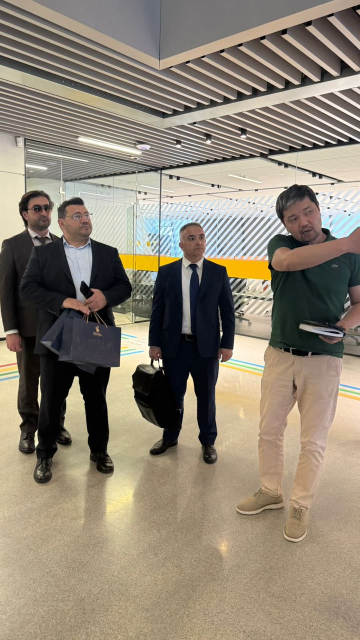 Tour of the Astana Hub innovation center