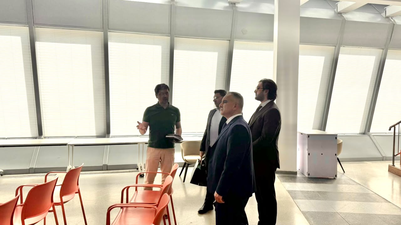 Visit to the Astana Hub office