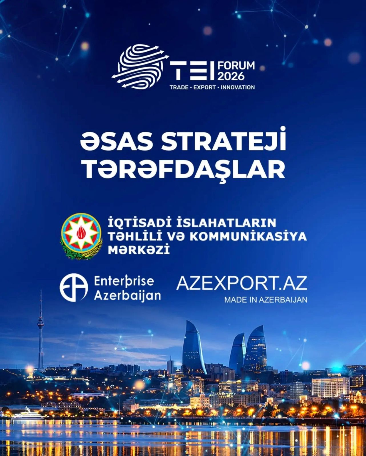 TEI Forum 2026 əsas strateji tərəfdaşlar