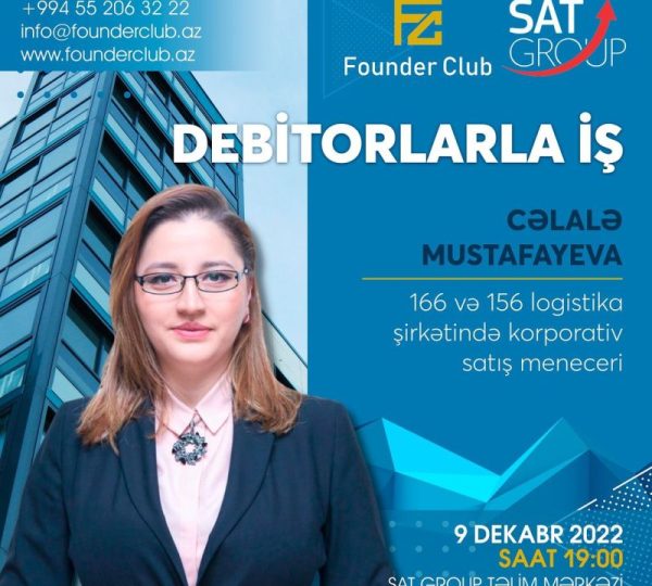 Debitorlarla iş mövzusunda təlim keçirildi