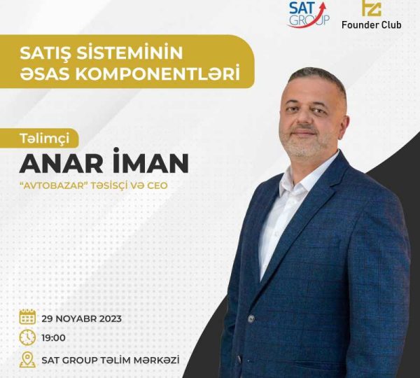 Satış sisteminin əsas komponentləri